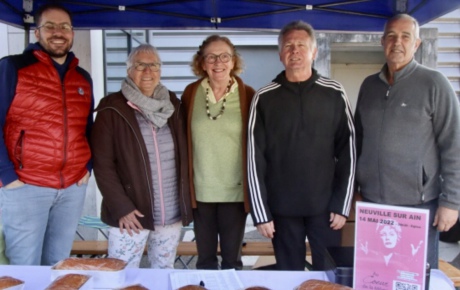 Une partie des membres de l'association